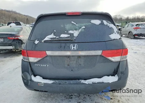 2014 Honda Odyssey Ex from USA, damaged, VIN 5FNRL5H4XEB040694